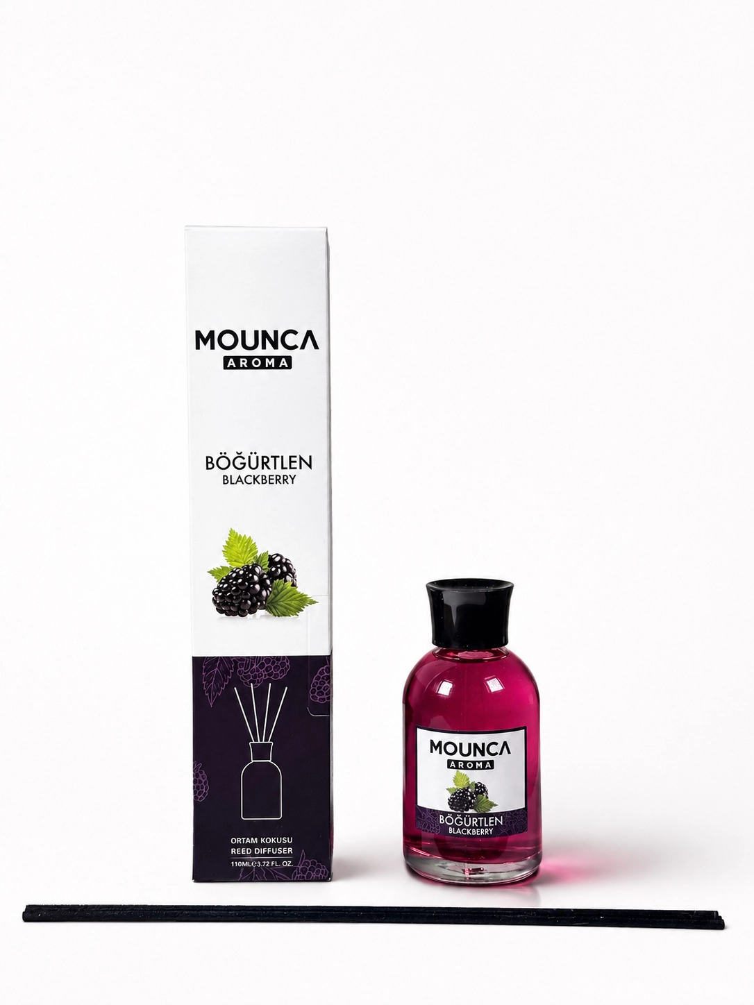 Mounca Aroma Böğürtlen Çubuklu Oda Kokusu – 110 ml