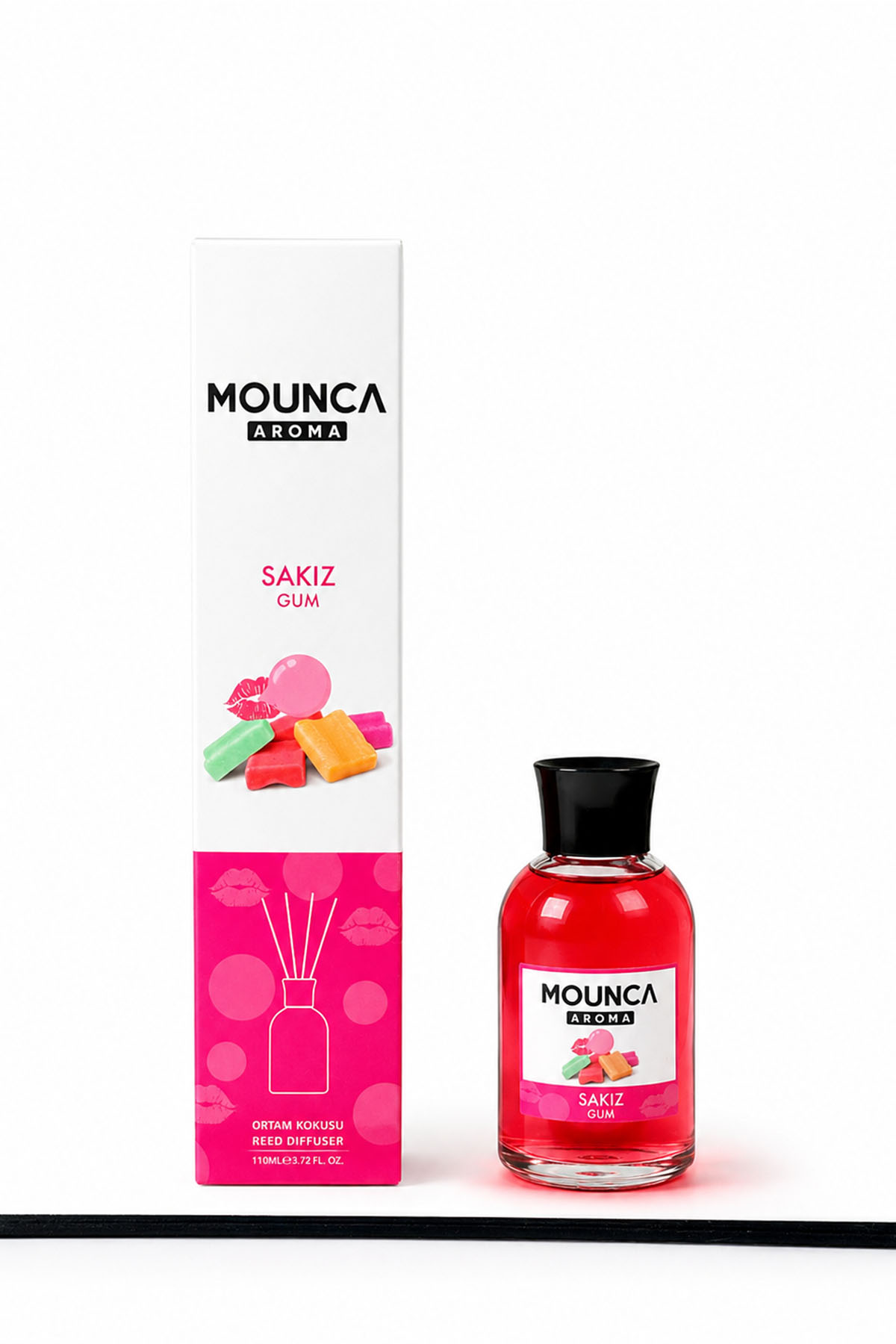 Mounca Aroma Sakız Çubuklu Oda Kokusu – 110 ml