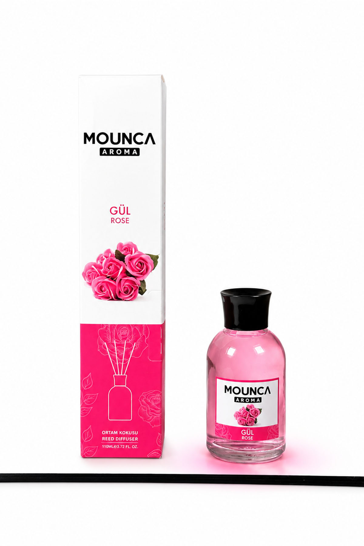 Mounca Aroma Gül Çubuklu Oda Kokusu – 110 ml